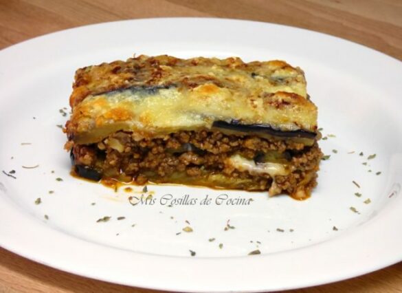 Pastel De Berenjenas Y Carne Mis Cosillas De Cocina