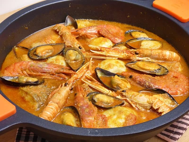Zarzuela de pescado y marisco - Mis Cosillas de Cocina