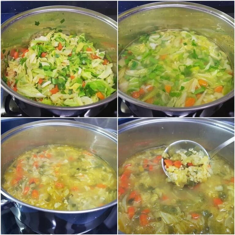 Sopa De Verduras Con Arroz - Mis Cosillas De Cocina