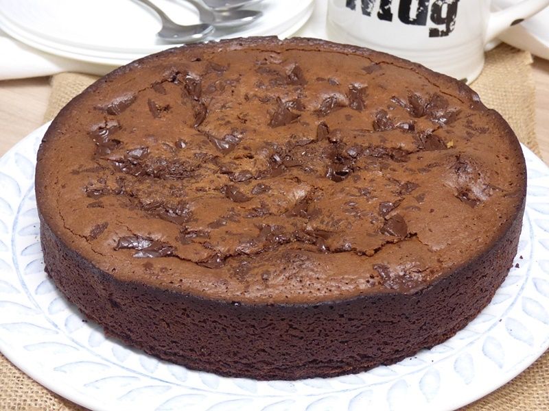 Torta de chocolate y almendra, sin gluten - Mis Cosillas de Cocina