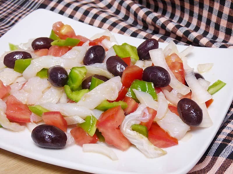 Esqueixada de Bacalao