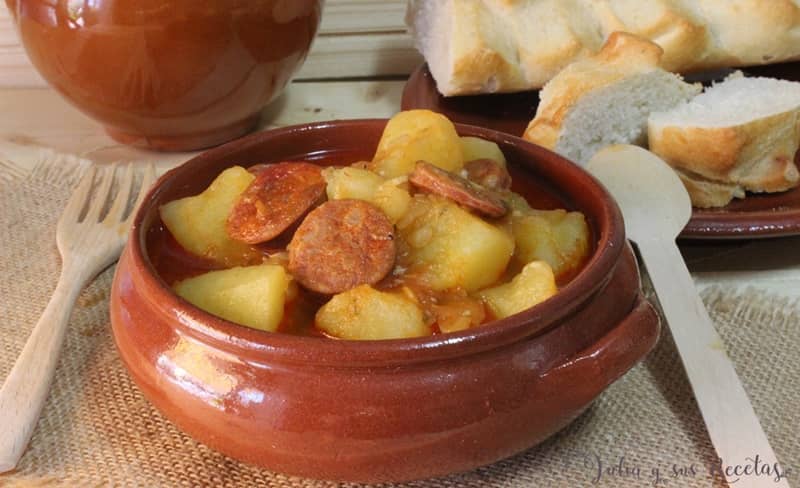 Guisos caseros con patatas