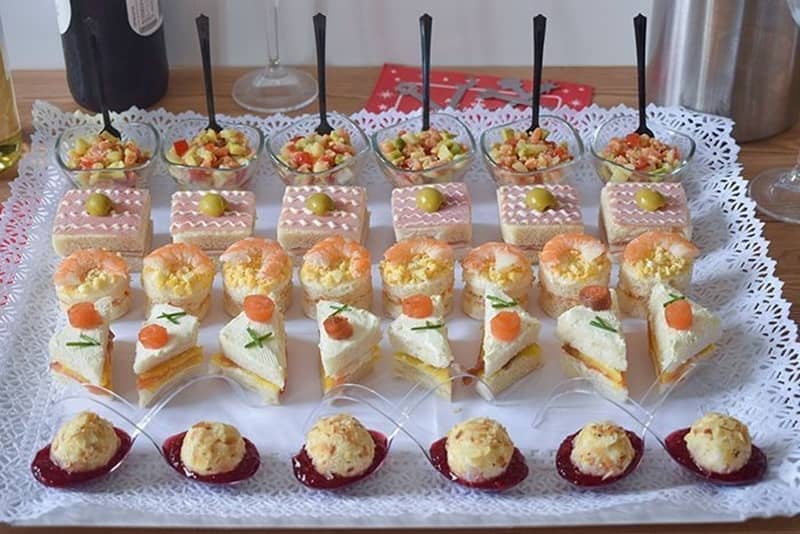 Aperitivos para fiestas